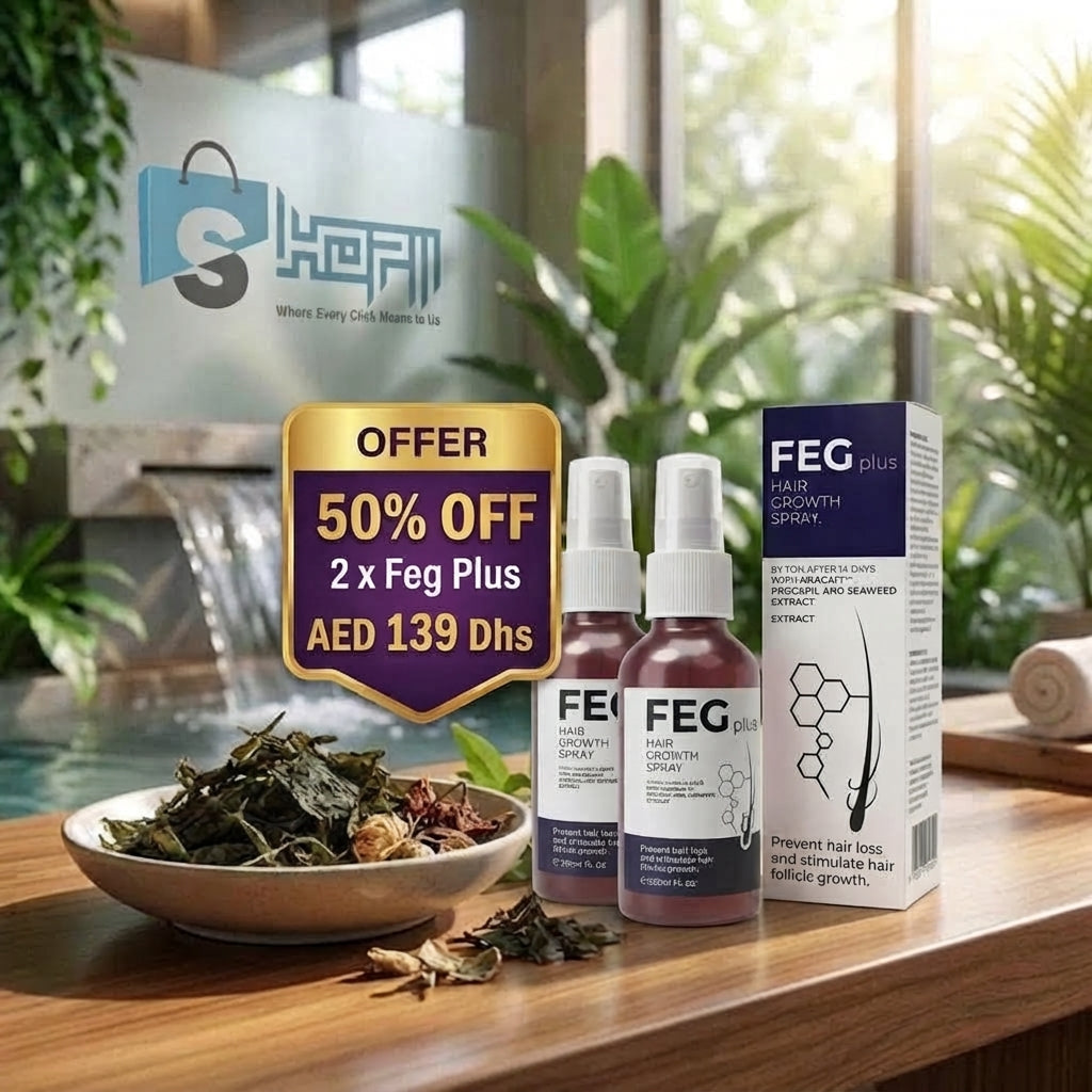 زيت نمو الشعر واللحية FEG plus Hair Growth Spray
