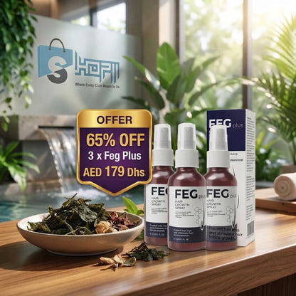 زيت نمو الشعر واللحية FEG plus Hair Growth Spray